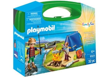 Playmobil - Camping Carry Case 9323 **Damaged Packaging**