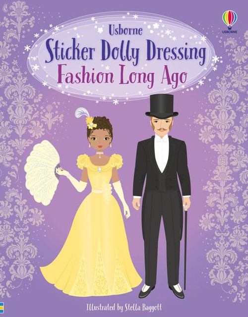 Usborne - Sticker Dolly Dressing - Fashion Long Ago