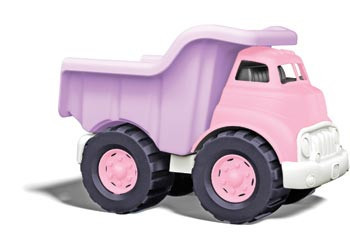 Green Toys Dump Truck - Pink**slight box damage in corner**