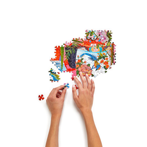 WerkShoppe 1000pc – Tropical Vases Puzzle