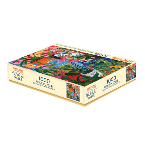 WerkShoppe 1000pc – Tropical Vases Puzzle