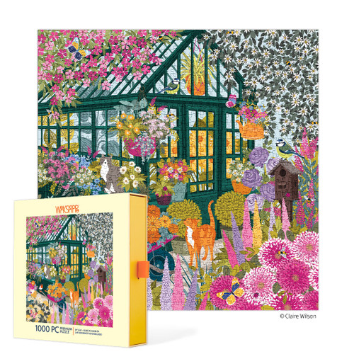 WerkShoppe 1000pc – Spring Greenhouse Puzzle