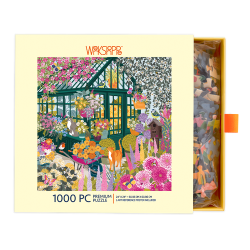 WerkShoppe 1000pc – Spring Greenhouse Puzzle