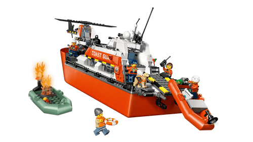 LEGO City - Coast Guard Rescue Boat & Helicopter 60504