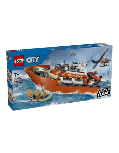 LEGO City - Coast Guard Rescue Boat & Helicopter 60504
