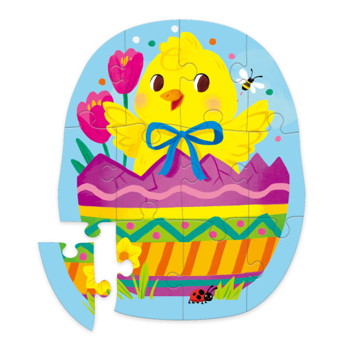 Crocodile Creek - 12 piece Mini- Easter Egg Puzzle