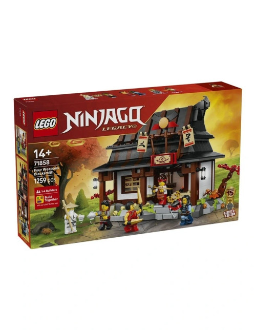 LEGO® Ninjago® - Four Weapons Blacksmith 15th Anniversary 71858