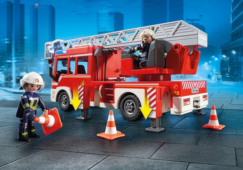 Playmobil - Fire Engine with Ladder 9463 **Damaged Packaging**