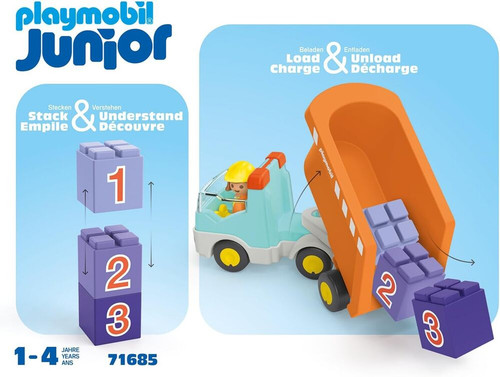 Playmobil - Junior: Dump Truck 71685