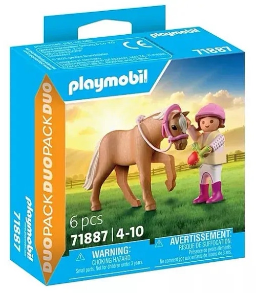 Playmobil  - DuoPack - Girl with Pony 71887