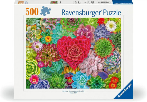 Ravensburger 500pc -  Succulent Love Puzzle Puzzle