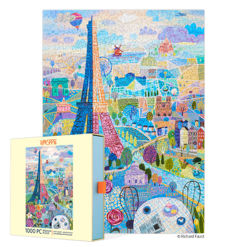 WerkShoppe 1000pc – Paris Puzzle