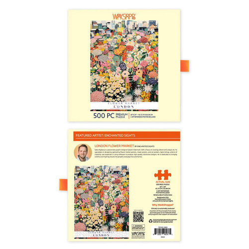 WerkShoppe 500pc – London Flower Market Puzzle