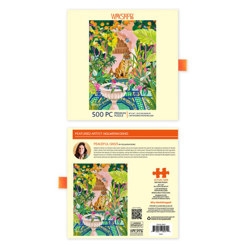 WerkShoppe 500pc – Peaceful Oasis Puzzle