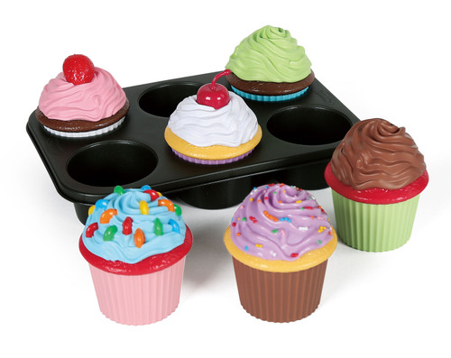 Popular Playthings - Magnetic Bake & Play Cupcake Set