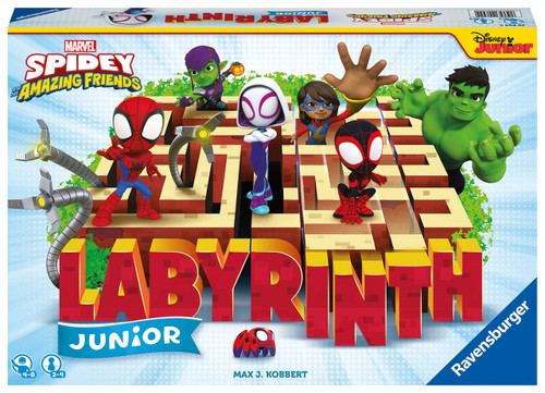 Ravensburger - Spidey and His Amazing Friends Labyrinth Junior Board Game