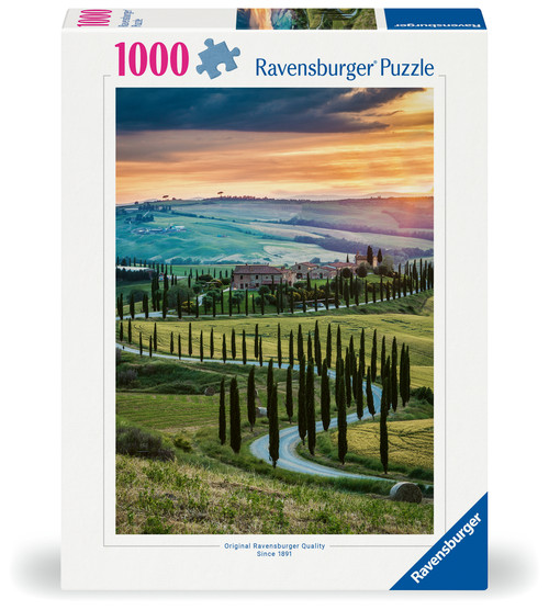 Ravensburger 1000pc - Orcia Valley Tuscany Puzzle