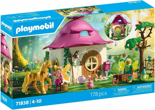 Playmobil - Fairy Home with Golden Unicorn 71838