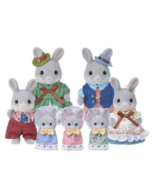 Sylvanian Families - Cottontail Rabbit Family Celebration Set