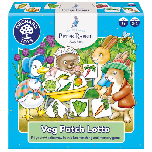 Orchard Toys - Peter Rabbit Veg Patch Lotto Game