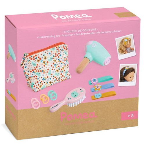 Djeco - Pomea Lovely Collection - Doll Hairdressing Set