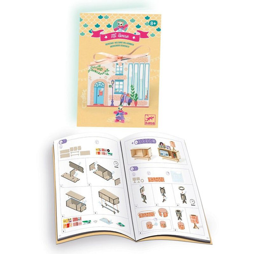 Djeco - Stella Mi House Model-making Miniature Home Kit