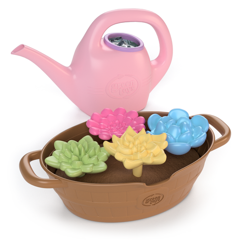 Green Toys - Rainbow Bloom Pink Set