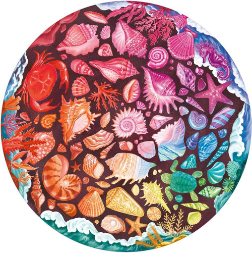 Ravensburger 500pc - Circle of Colours Seashells Puzzle