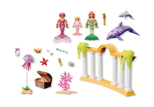 Playmobil Princess Magic - Mermaid Treasure with Dolphins 71861