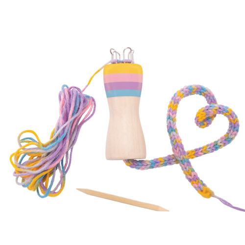 Discovery Zone - Rainbow French Knitting