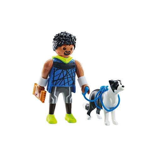 Playmobil - My Life -  Jogger with Border Collie 71740
