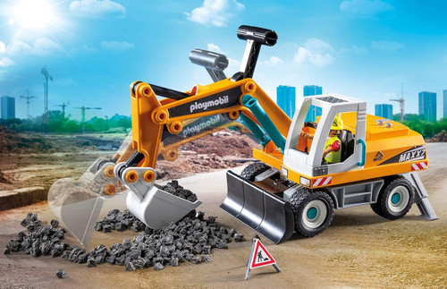 Playmobil - Action Heroes - Large Excavator 71749