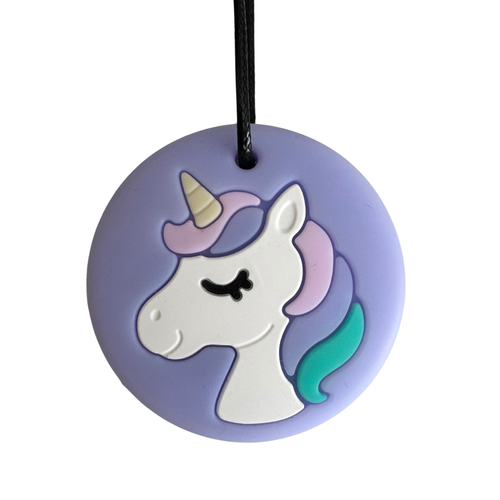 Jellystone Chewelry - Unicorn Pendant - Purple