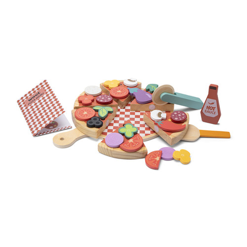 Woet by New Classic Toys - Pizza Play Food Set