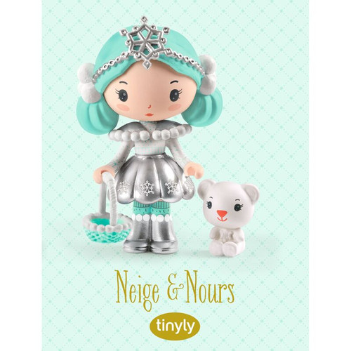 Djeco - Neige & Nours Tinyly Dolls