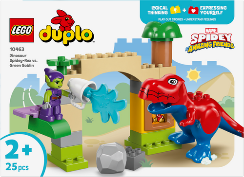 LEGO® DUPLO® Marvel - Dinosaur Spidey-Rex vs. Green Goblin 10463