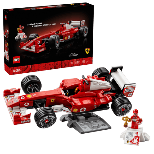 LEGO® ICONS - Ferrari F2004 & Michael Schumacher 11375