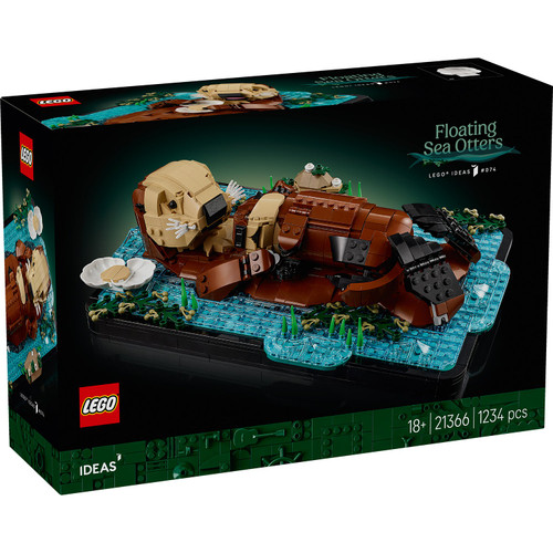 LEGO® IDEAS - Floating Sea Otters 21366