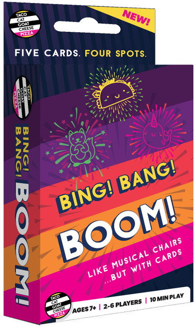 Bing Bang Boom Card Game - Blue Orange Games