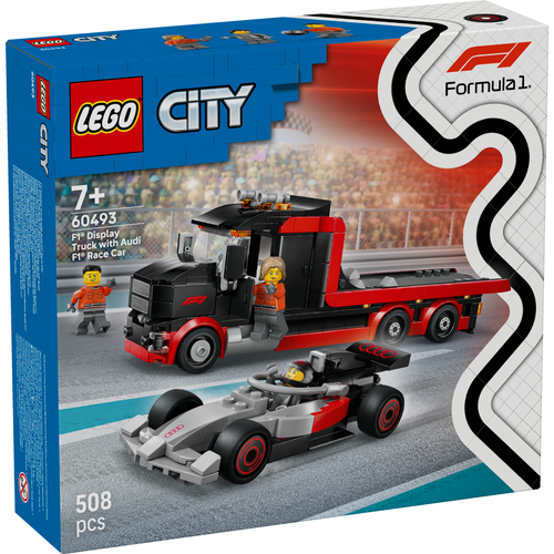 LEGO® City - F1® Display Truck with Audi F1® Race Car 60493