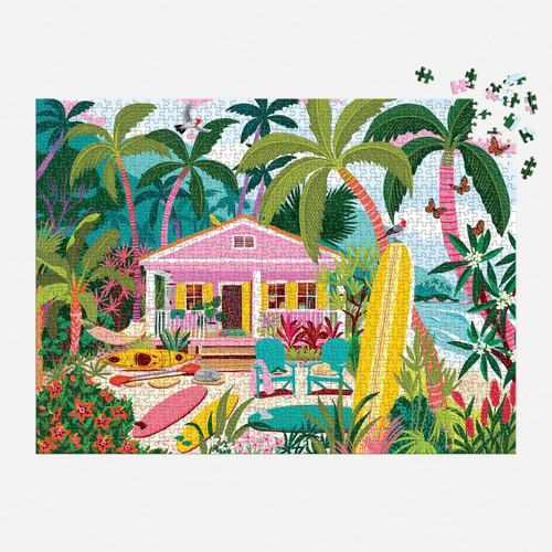 Galison 1000pc - Surfside Bungalow Puzzle