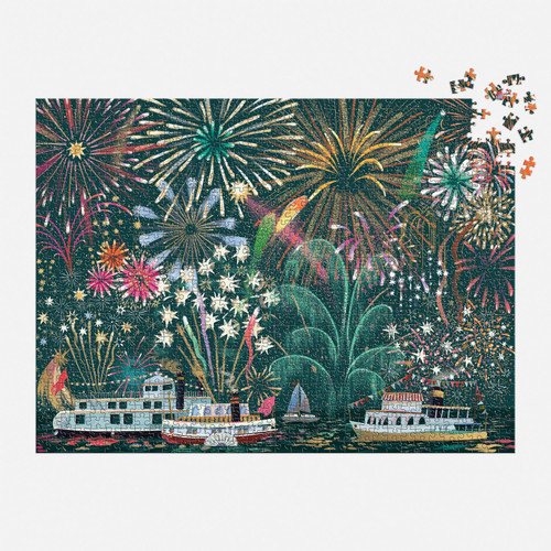 Galison 1000pc - Fireworks Jubilee Foil Puzzle