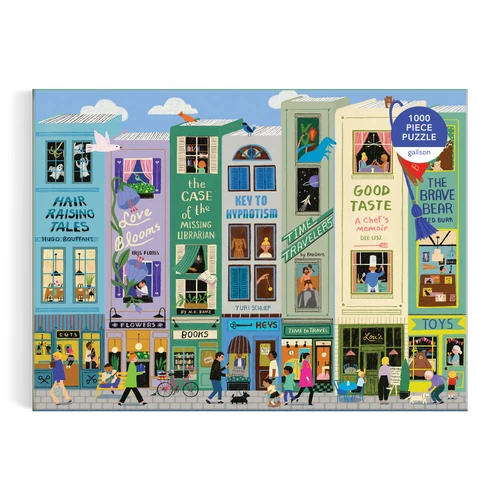 Galison 1000pc - Main Street Books Puzzle