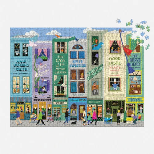 Galison 1000pc - Main Street Books Puzzle