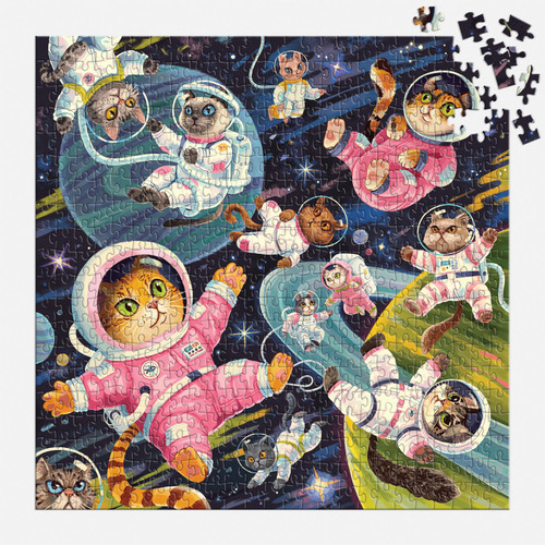 Galison 500pc - A Space Meowdyssey Puzzle