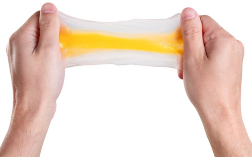 Crazy Aaron's  Thinking Putty - Mac & Cheese - Mix It 4" Tin