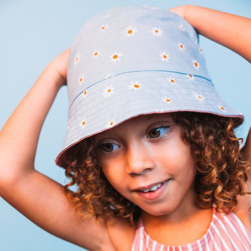 Swim Essentials - Reversible UV Sun hat - Daisy Flower