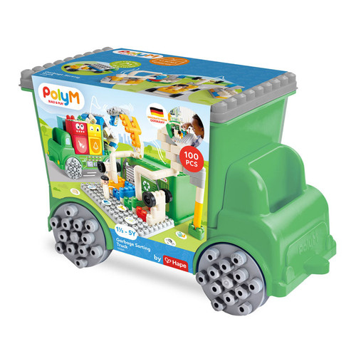 Poly M - Garbage Sorting Truck 101pcs