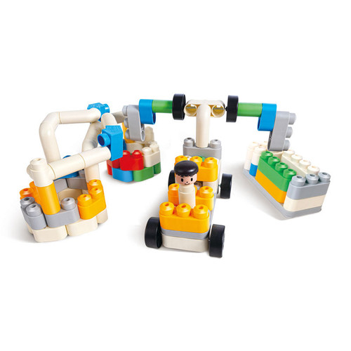 Poly M - Garbage Sorting Truck 101pcs