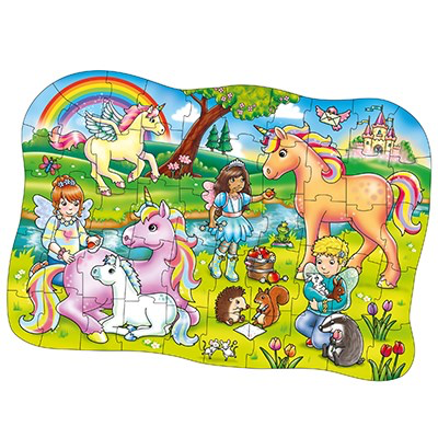 Orchard Toys - Unicorn Friends Jigsaw Puzzle & Poster 50 pieces